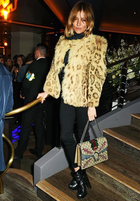 Sienna Miller Has the Gucci Bag of Our Dreams 